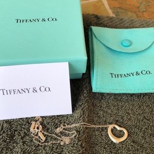 Tiffany & Co. Silver Heart Necklace